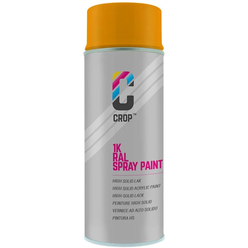Merkproduct CROP RAL 1007 Hoogglans Narcissengeel spuitbus 400ml